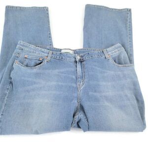 ❤️ Levis 580 Womens Jeans 22M Boot Cut Medium Blue Denim Wash BOO19E